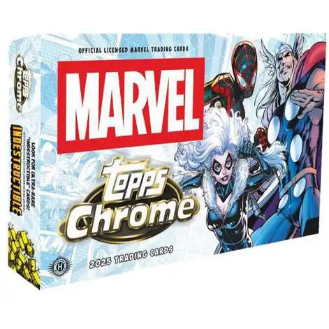 Marvel Topps 2025 Chrome Trading Card HOBBY Box