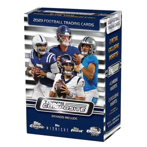 NFL Topps 2023 Composite Football Trading Card BLASTER Box [8 Packs]