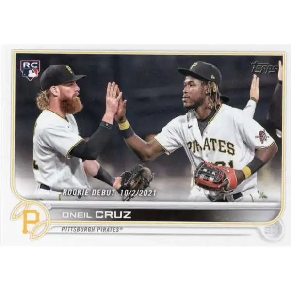 MLB 2022 Topps Update Chrome Purple Oneil Cruz USC74 [Rookie Debut]