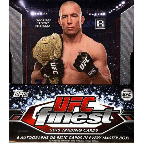 UFC Ultimate Fighting Championship 2013 Finest Trading Card Box [12 Packs]