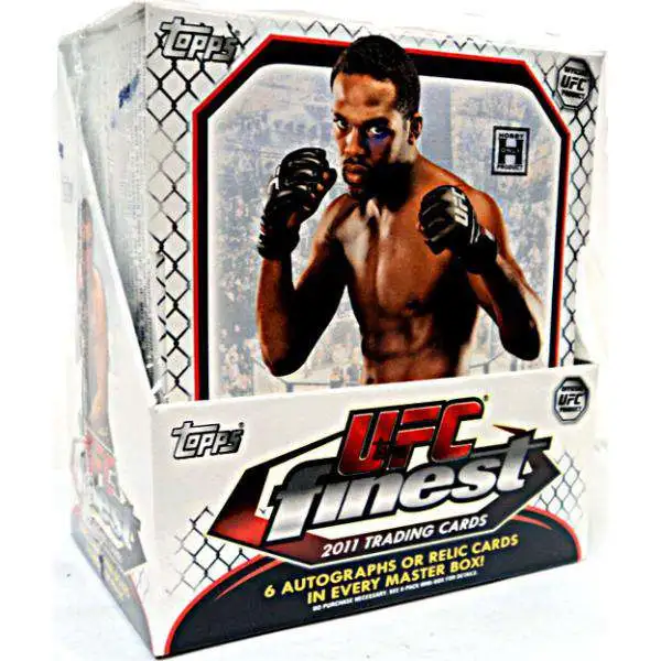 UFC Ultimate Fighting Championship 2011 Finest Trading Card HOBBY Box [12 Packs]