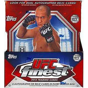 UFC Ultimate Fighting Championship 2012 Finest Trading Card Box