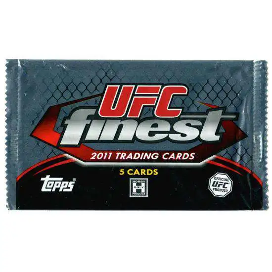 UFC Ultimate Fighting Championship 2011 Finest Trading Card Pack