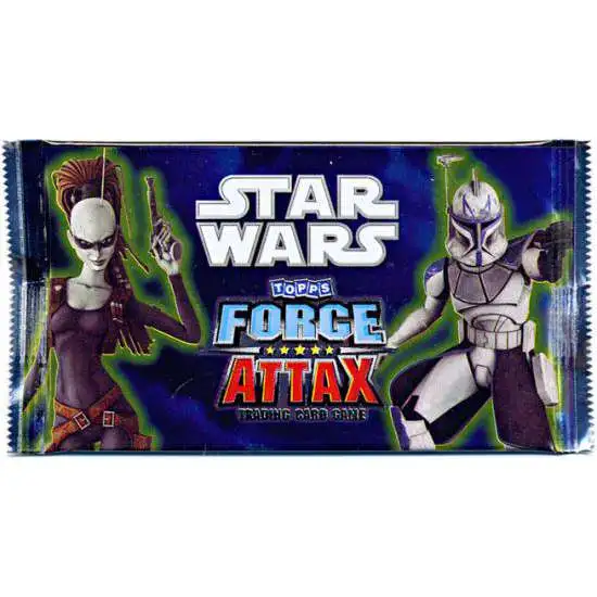 Star Wars Topps Force Attax Booster Pack