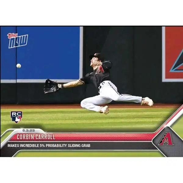 2022 TOPPS NOW #860 CORBIN CARROLL - 1ST CAREER HOME RUN