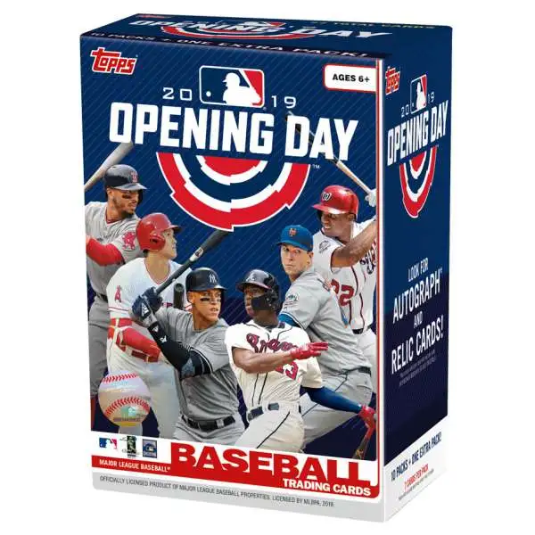 MLB Topps 2019 Opening Day Baseball Trading Card BLASTER Box [11 Packs]