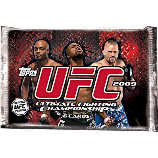 UFC Ultimate Fighting Championship 2009 Round 2 Trading Card RETAIL Pack [6 Cards]