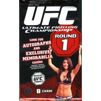UFC Ultimate Fighting Championship 2009 Round 1 Trading Card Pack [8 Cards]