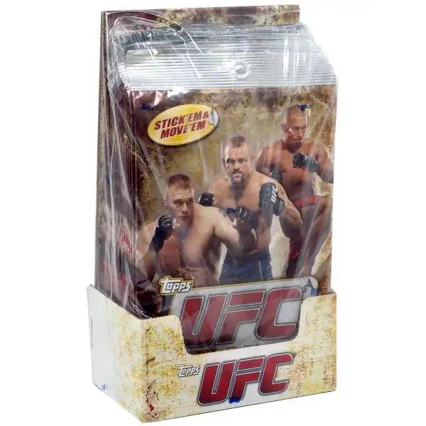 UFC Ultimate Fighting Championship 2010 Stick-N-Move Graphics Trading Card Box [20 Packs]