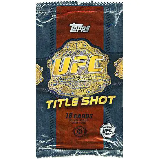 UFC Ultimate Fighting Championship 2011 Title Shot Trading Card HOBBY Pack [16 Cards!]