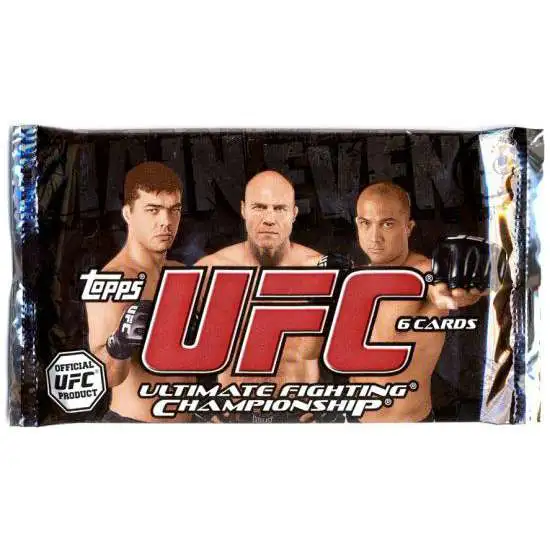 UFC Ultimate Fighting Championship 2010 Main Event Trading Card RETAIL Pack [6 Cards]