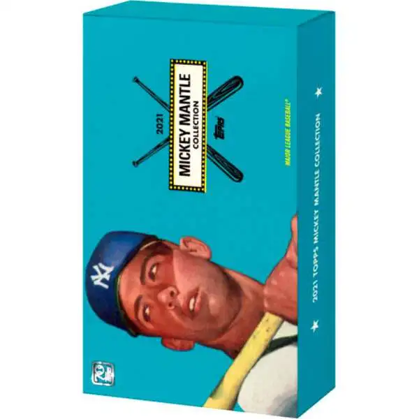 MLB Topps X 2021 Mickey Mantle Exclusive Trading Card Collection Pack [5 Cards]