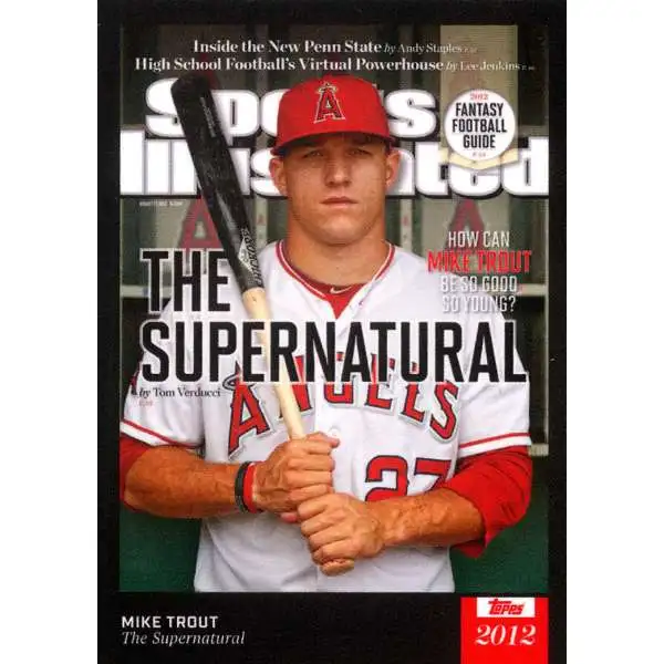 MLB Topps X Sports Illustrated Mike Trout [The Supernatural]