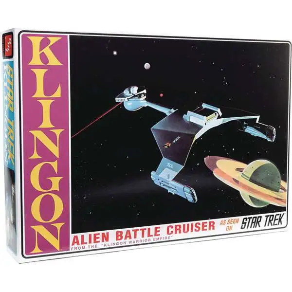 Star Trek The Original Series Klingon Battle Cruiser Model Kit