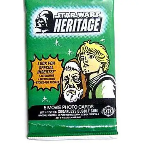 Star Wars Topps Heritage Trading Card Pack