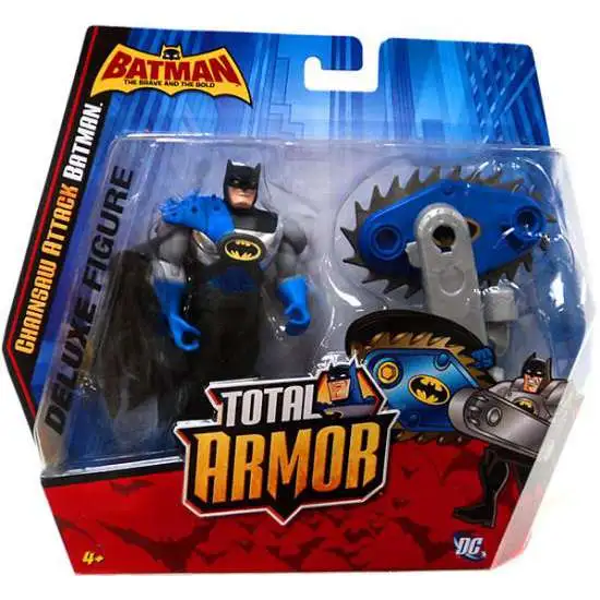 Brave and the Bold Total Armor Chainsaw Attack Batman Action Figure