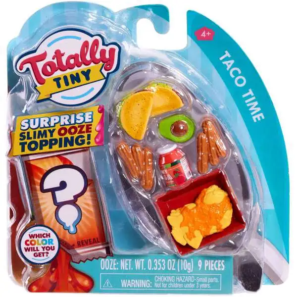 Totally Tiny Play Food Set Rise & Shine 9 Pcs Surprise Ooze Topping for sale online 1 