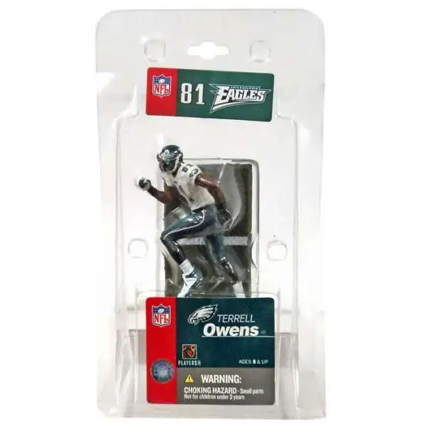 McFarlane Toys NFL Philadelphia Eagles Sports Picks Football 3 Inch Mini Terrell Owens Mini Figure