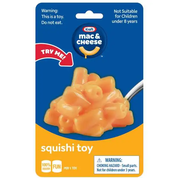 Kraft Mac & Cheese Scented Squishy Toy (Pre-Order ships July)