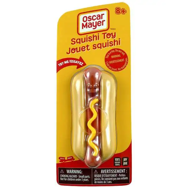 Oscar Mayer Hotdog Squishy Toy (Pre-Order ships April)