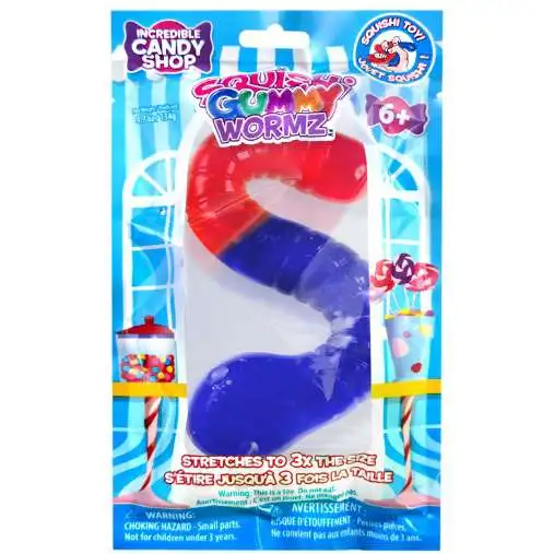 Incredible Group Gummy Wormz Squishy Toy