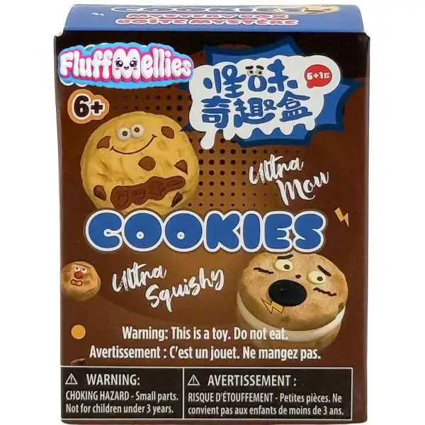 Fluffmellies (Mooshies) Cookies Mystery Pack [1 RANDOM Squeezy Toy]