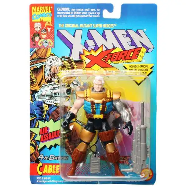 Marvel X-Men X-Force Cable Action Figure [Air Assault, 4th Edition]