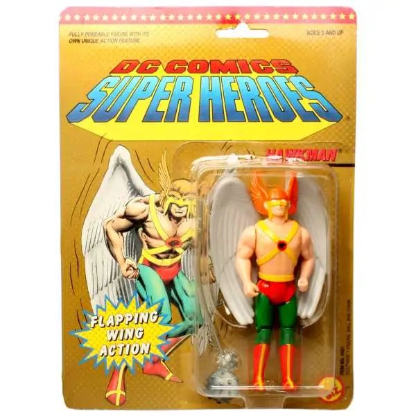 DC Super Heroes Hawkman Action Figure [Flapping Wing Action]