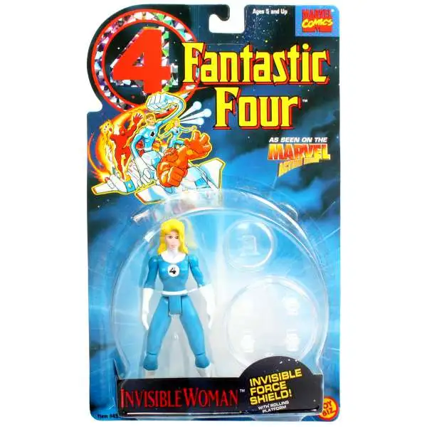 Marvel Fantastic Four Invisible Woman Action Figure [Invisible Force Shield!]