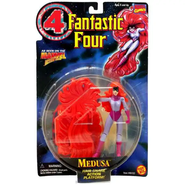 Marvel Fantastic Four Medusa Action Figure [Hair Snare Action Platform]