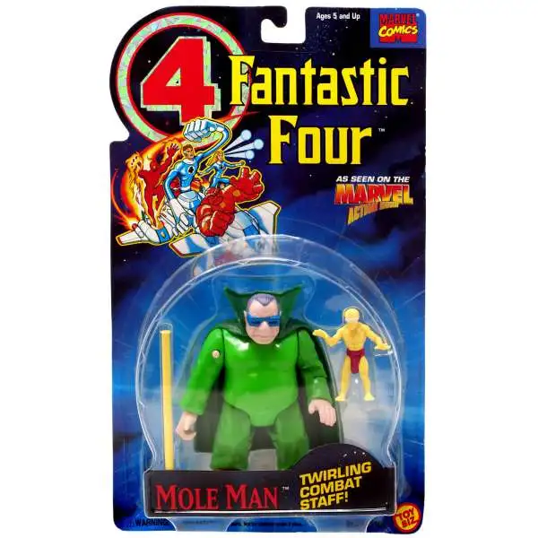 Marvel Fantastic Four Mole Man Action Figure