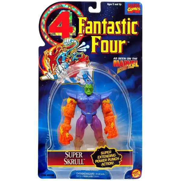 Marvel Fantastic Four Super Skrull Action Figure [Super Extending Power Punch Action!]