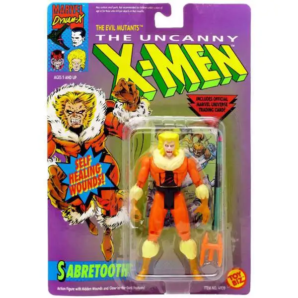 Marvel The Uncanny X-Men Sabretooth Action Figure
