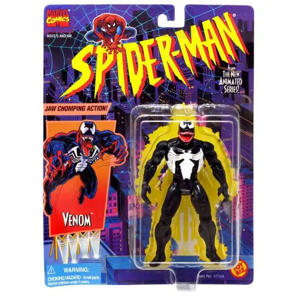 Marvel Spider-Man Venom Action Figure [Jaw Chomping Action]