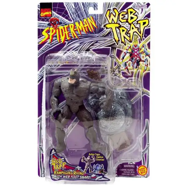 Marvel Spider-Man Rampaging Rhino Action Figure [Web Trap]