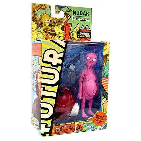 Futurama Series 4 Nudar Action Figure [Damaged Package]
