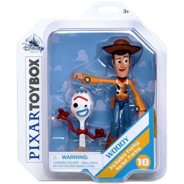 Disney Toy Story 4 Toybox Woody & Forky Exclusive Action Figure [Damaged Package]