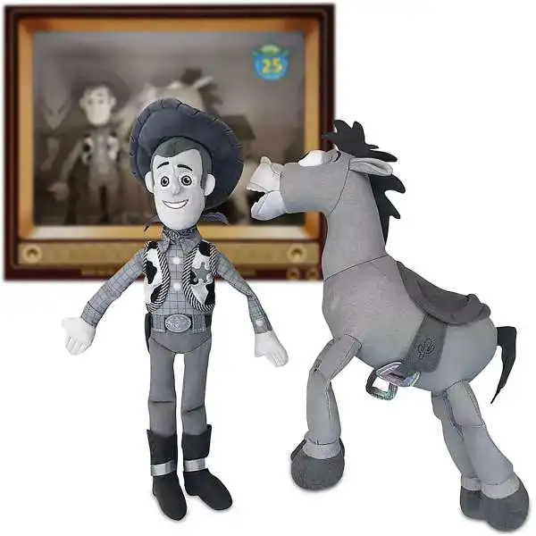 Disney Toy Story 4 Woody & Bullseye Exclusive 13-Inch Plush 2-Pack Set