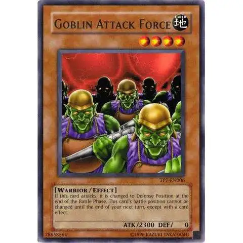 YuGiOh Tournament Pack 7 Rare Goblin Attack Force TP7-EN006