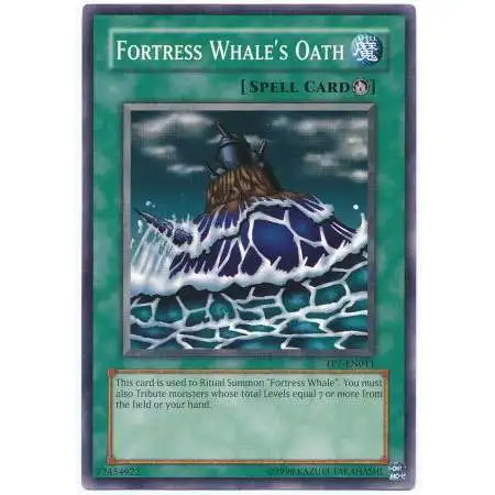 YuGiOh Tournament Pack 7 Common Fortress Whale's Oath TP7-EN011