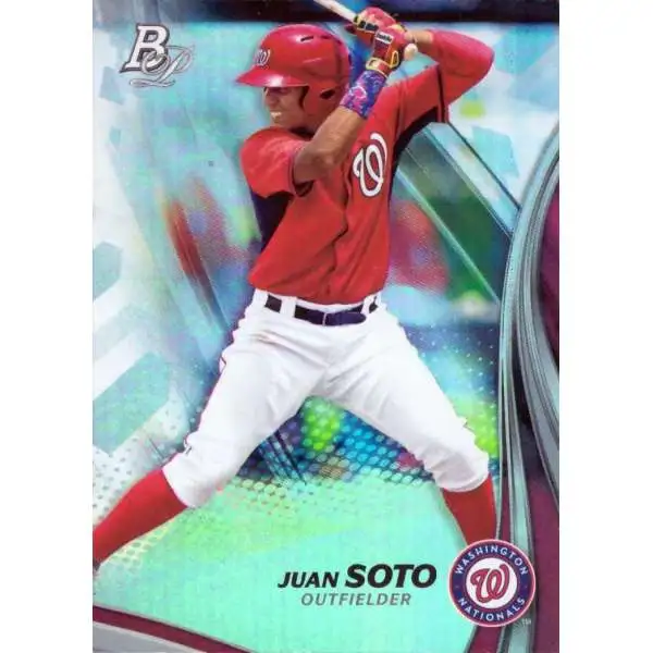 MLB 2017 Bowman Platinum Top Prospects Juan Soto TP-JS