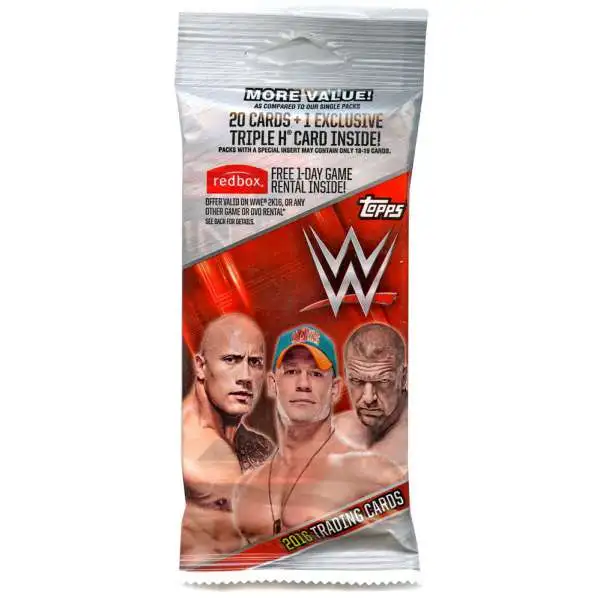 WWE Wrestling Topps 2016 Trading Card VALUE Pack