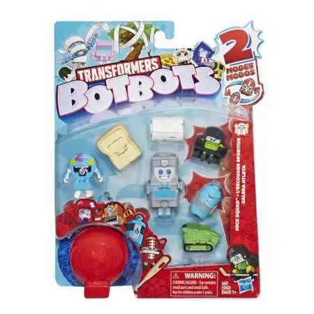Transformers BotBots Series 1 Jock Squad Mini Figure 8-Pack [RANDOM Figures]