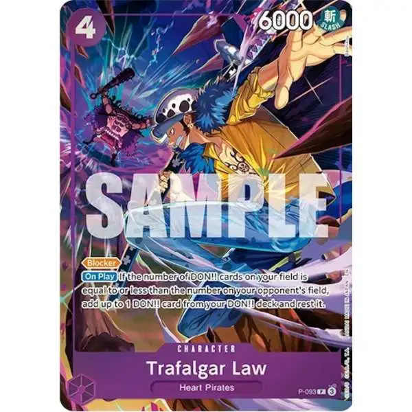 One Piece Trading Card Game Trafalgar Law P-093 [promo]