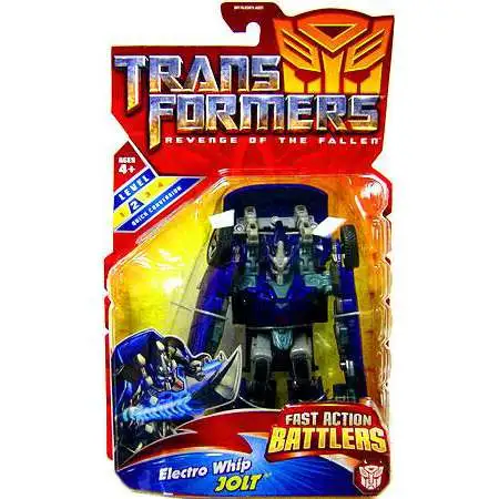 Transformers Revenge of the Fallen Fast Action Battlers Electro Whip Jolt Action Figure