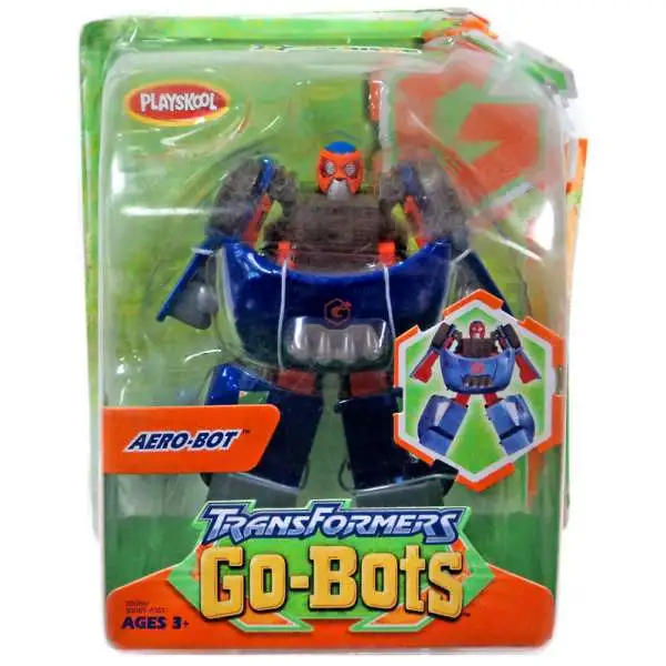 Transformers Go-Bots Aero-Bot Action Figure [Damaged Package]