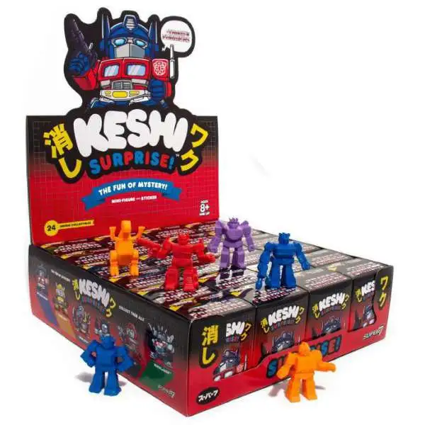 Keshi Surprise Transformers Autobots 1.75-Inch Box [24 Packs] (Pre-Order ships August)