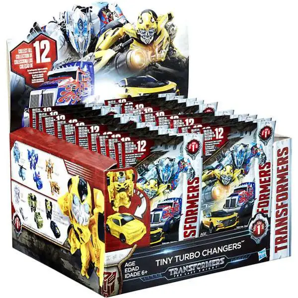 Transformers The Last Knight Tiny Turbo Changers Series 1 Mystery Box [24 Packs]