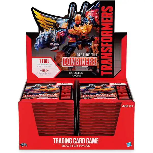 Transformers Trading Card Game Rise of the Combiners Booster Box [30 Packs]