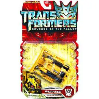 Transformers Revenge of the Fallen Rampage Deluxe Action Figure [Yellow, Damaged Package]